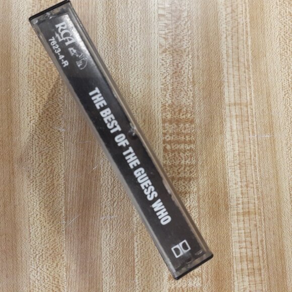 Best of the Guess Who RCA Cassette Tape 1988 American Woman No Sugar Tonight USA - Picture 3 of 7